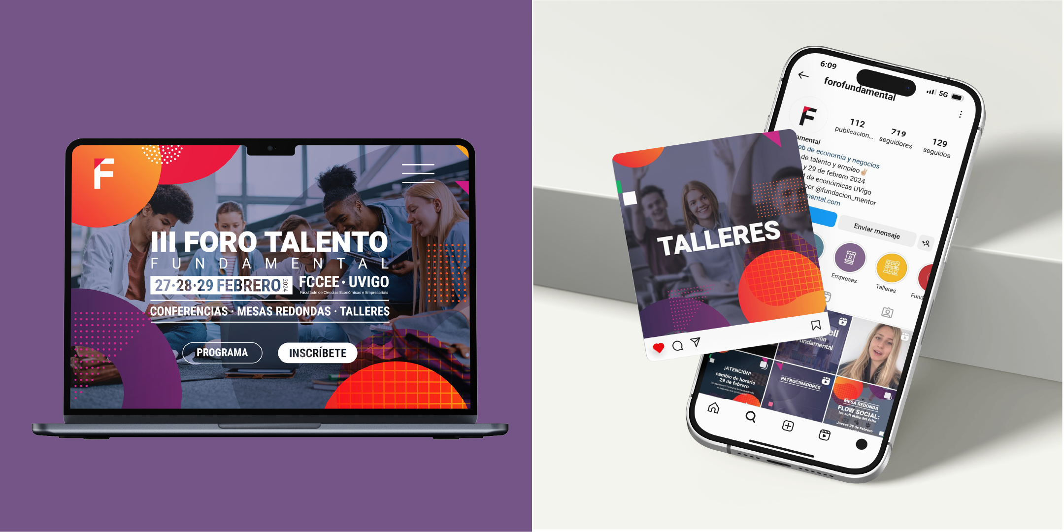 web y rrss Foro Fundamental